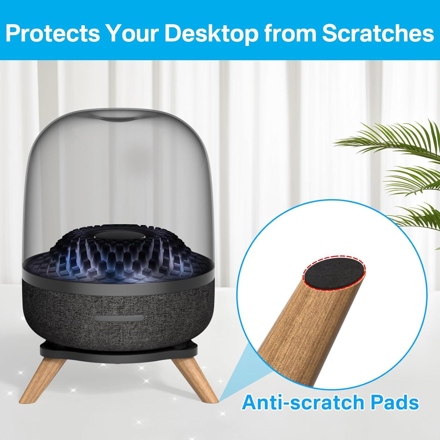 Amazon | Zephyrona 木製スタンド Harman Kardon Aura Studio3/4